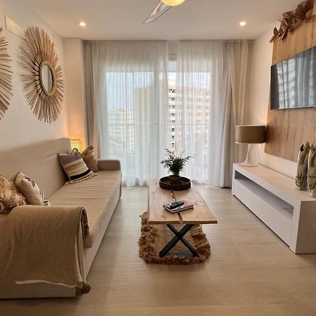 贝纳尔马德纳7º Cielo 1ª Linea De Playa. Puerto Marina. Wifi公寓 外观 照片