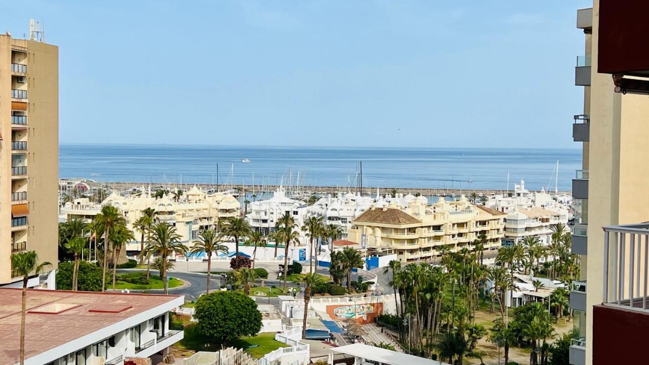 贝纳尔马德纳7º Cielo 1ª Linea De Playa. Puerto Marina. Wifi公寓 外观 照片